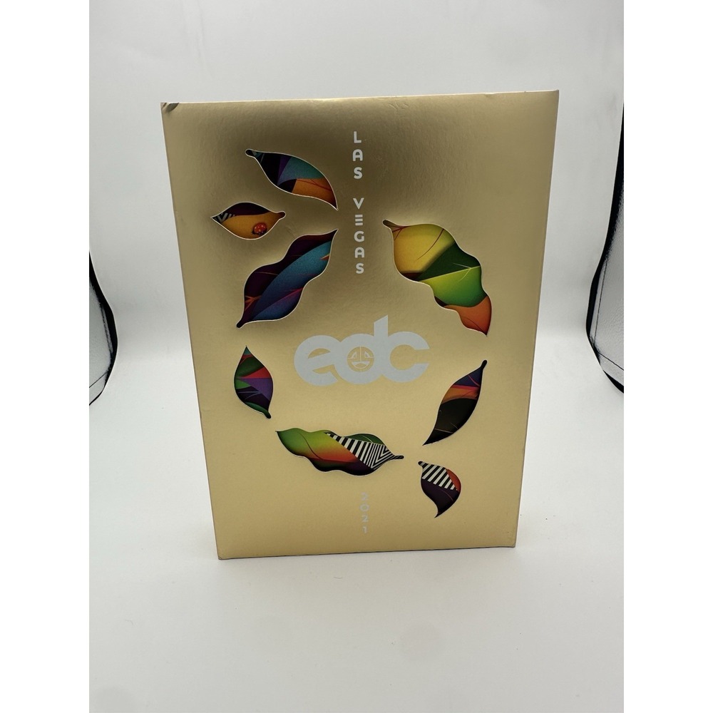 2021 EDC Las Vegas GA 3 Day Pass Collectible Pins Bracelet Souvenir Stickers Box
